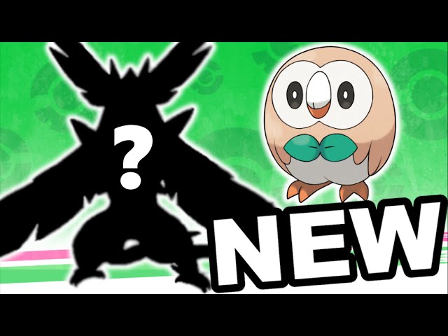 New Rowlet Evolutions!! - Pokémon Sun and Moon New Starter Pokémon Predictions