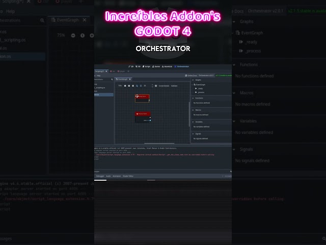 Amazing Addons for GODOT 4 💡 ORCHESTRATOR #shorts