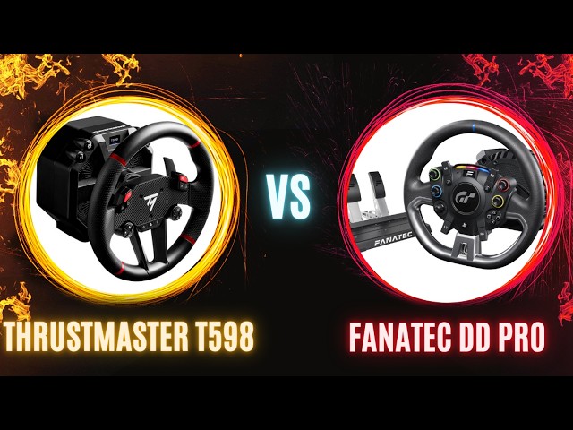 Thrustmaster T598 VS Fanatec DD Pro!  Which is The BEST PS5 Wheel?