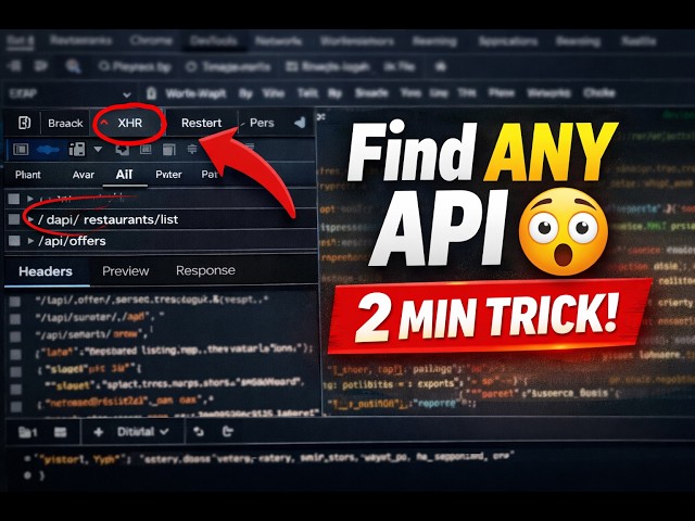 👉 Steal Website API Like a Pro 😱 (Chrome DevTools Guide)