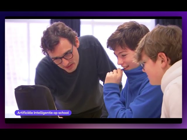 VRT Journaal - AI in de Klas (19/02/2024)