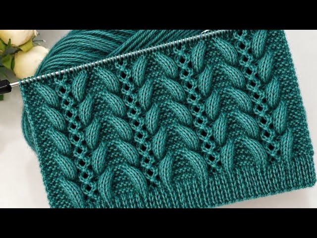 Easy Knitting Pattern | Beautiful Knitted Design | Step by Step Tutorial