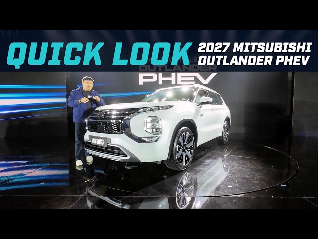 2027 Mitsubishi Outlander PHEV preview: Third-gen model arrives in PH | Top Gear Philippines