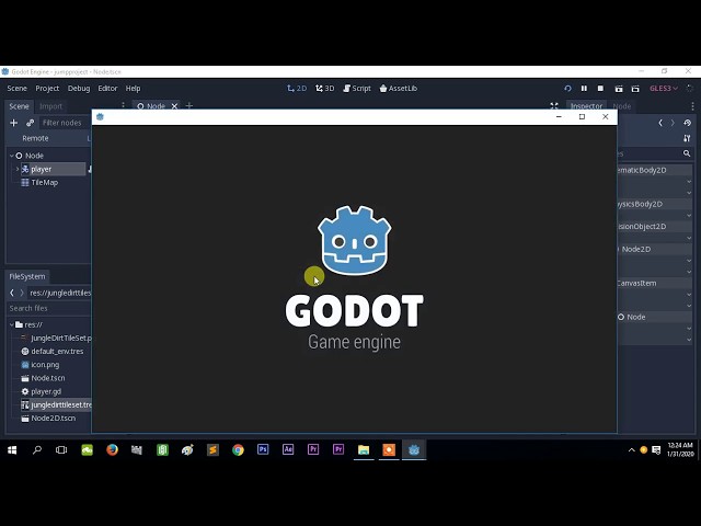 godot basic tutorial(tagalog) - tileset