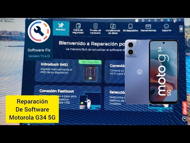 Motorola G34 5G: How to Install or Flash Software with Lenovo Fix Software