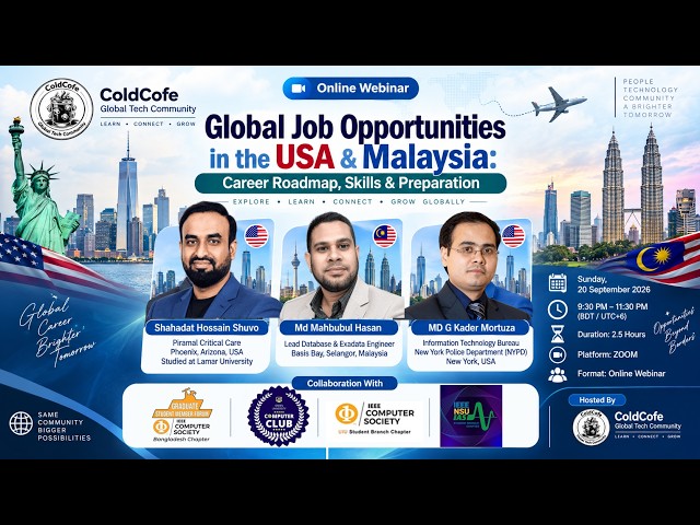 Global Job Opportunities in the USA & Malaysia: Career Roadmap, Skills & Preparation