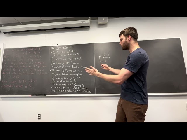 Posets Lecture 8: Cambrian Lattices and Pop on Coxeter Groups