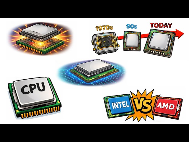 What Is a CPU? History, Generations & Manufacturers Explained Simply
