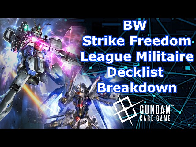 GD05 - BW SF League Militaire Gundam Card Game Deck Profile