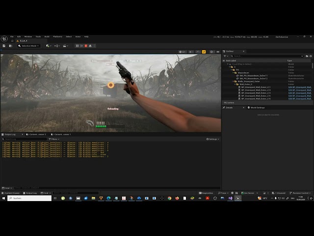 First Blamcon Lightgun debug for game usage test