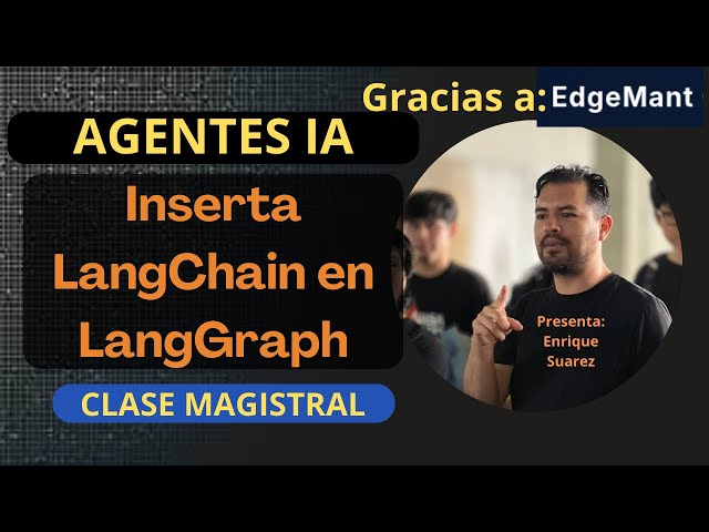 Inserta una cadena de #LangChain en un Work Flow de #LangGraph