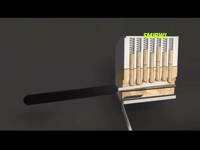 stainless  Locksmith Tools Unlocking Lock Pick Set with 4 Practice Padlock Tool Kits