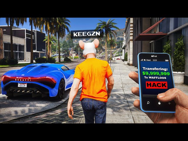 I Hacked Into My Friend's Account in GTA 5!