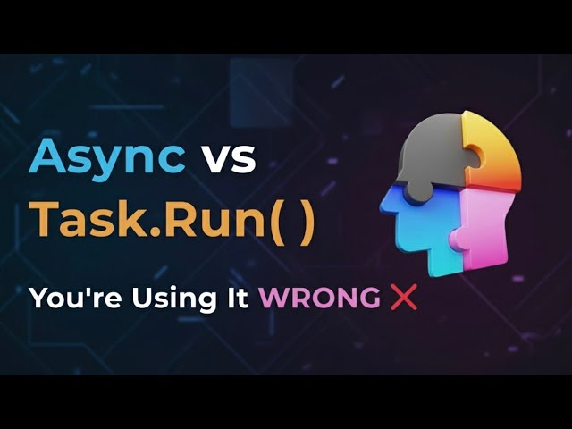 Why Task.Run is Killing Your ASP.NET Core Performance (And What to Do Instead)