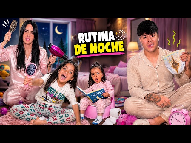 MY DAUGHTERS' NIGHTTIME ROUTINE AFTER SCHOOL 😱🌙
