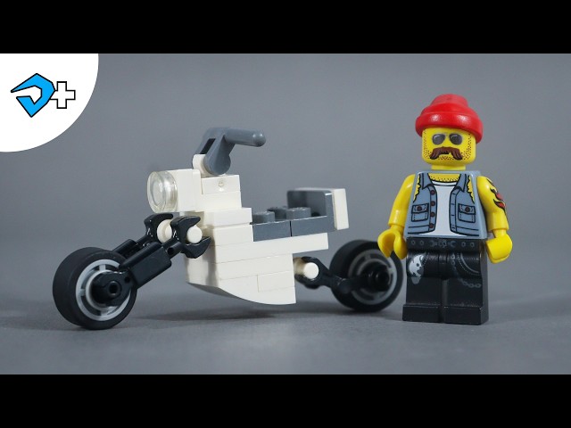 LEGO Motorcycle (EASY tutorial) part 2