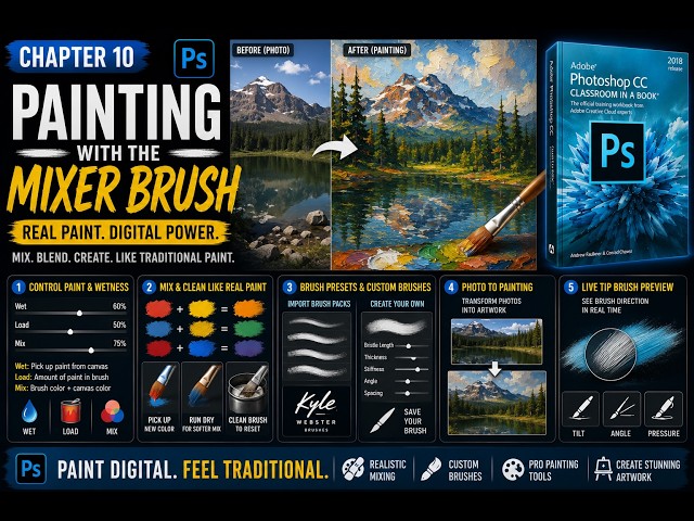 Chapter 10: Mixer Brush Mastery, Color Blending, & Custom Presets