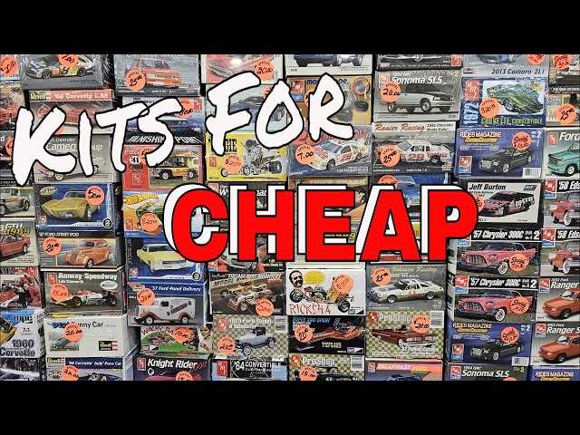 Model Kits at the 2026 Street Rod Nationals for CHEAP!