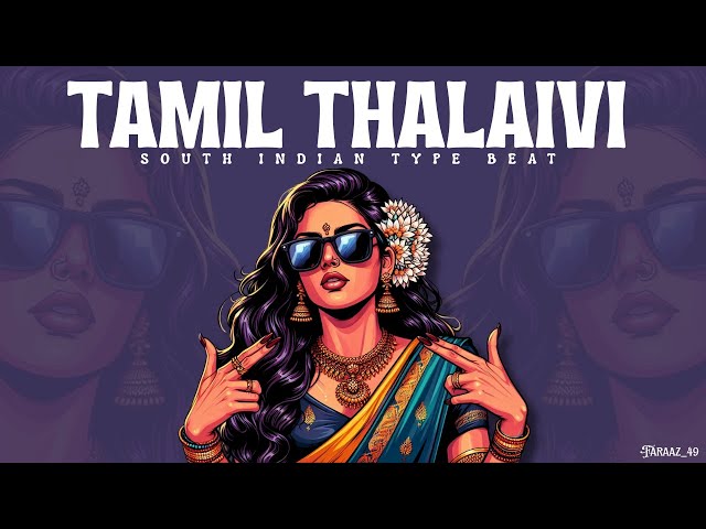 SOUTH INDIAN TYPE BEAT | "TAMIL THALAIVI" | OFFICIAL INSTRUMENTAL BEAT 2025.
