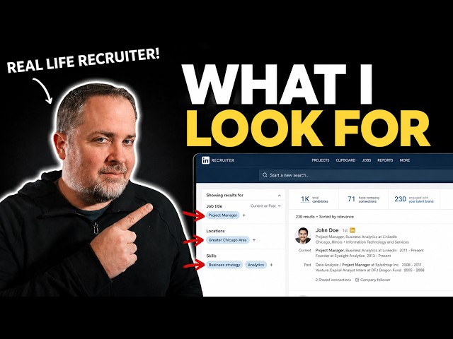 What Recruiters Look For On LinkedIn Before They Contact You