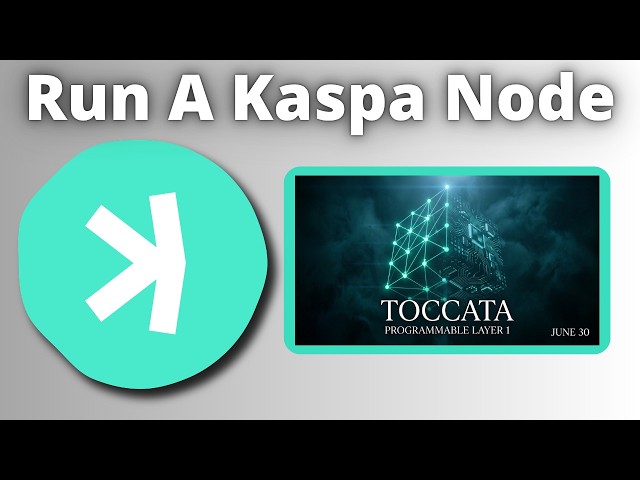 How To Run A Kaspa Node, Go Public, And Solo Mine To It (Easy Method) | Toccata Update