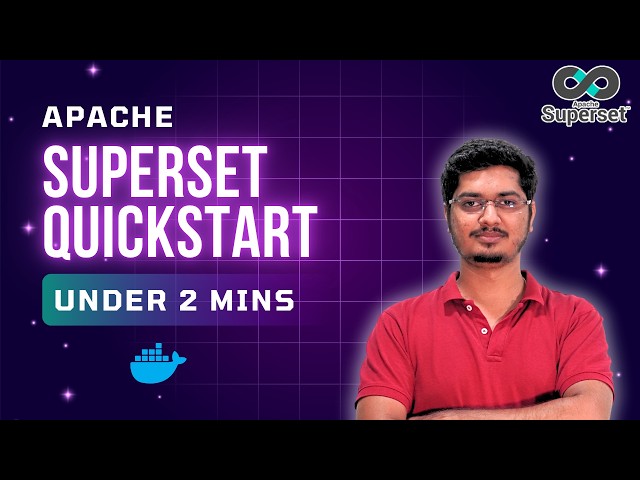 Quickstart Apache Superset in UNDER 2 Minutes! 🚀 (2026)