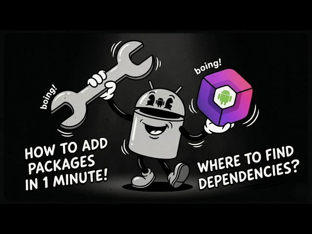 How to Add Packages in Android Studio | Kotlin Project Dependencies | Installing Library #kotlin