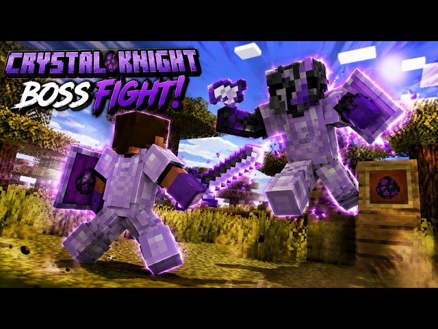 Purple Crystal Mod Crystal Knight Boss Fight