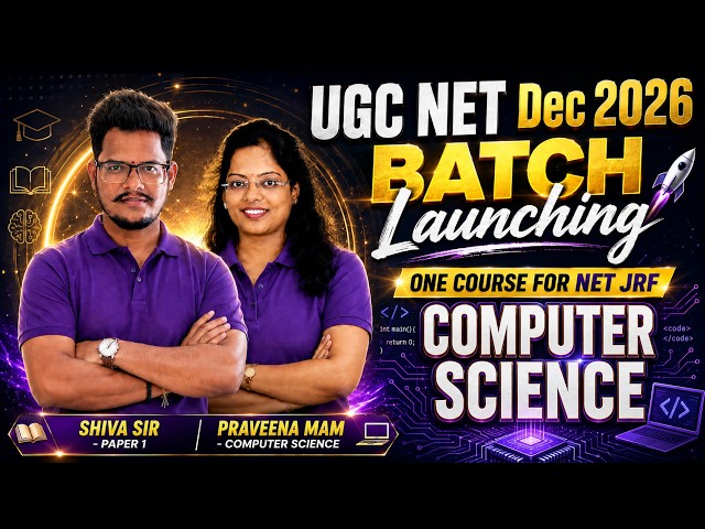 UGC NET Computer Science Perfect Strategy for Dec 2026 | CS Paper 2 #ugcnetcomputerscience