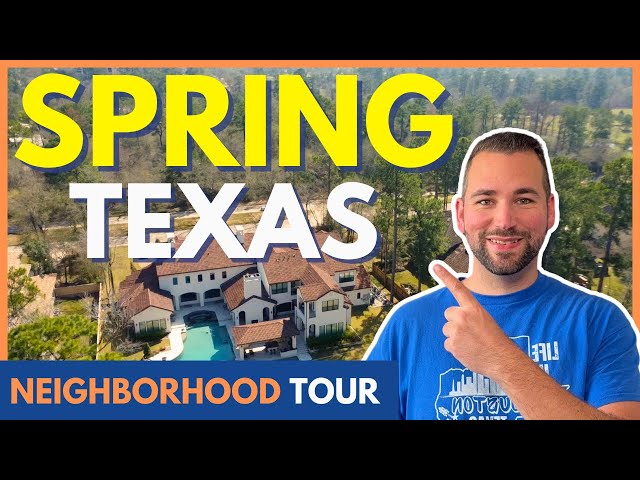 Living in Spring Texas | Full VLOG + Neighborhood Tours | Moving to Spring TX