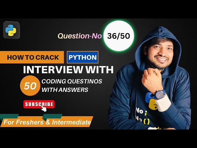 How to Flatten a Nested List in Python | Python Coding Interview Question #36