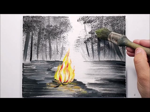 KING ART    BLACK AND WHITE PAINTING   N 1174  PAINTING TUTORIAL