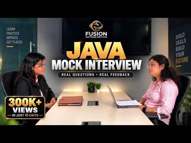 The 5 Java Questions Most Freshers Fail in Interviews |Crack Your First  Java Fullstack Interview