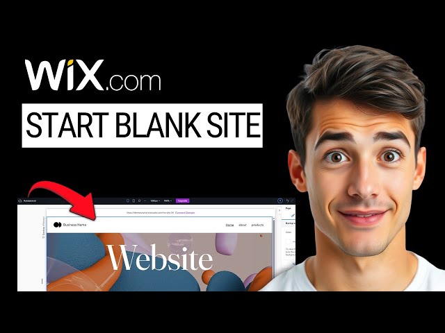 How To Build A Wix Website With Blank Template [Easiest Fix] [2026 Guide]