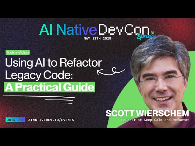 Using AI to Refactor Legacy Code: A Practical Guide with Scott Wierschem