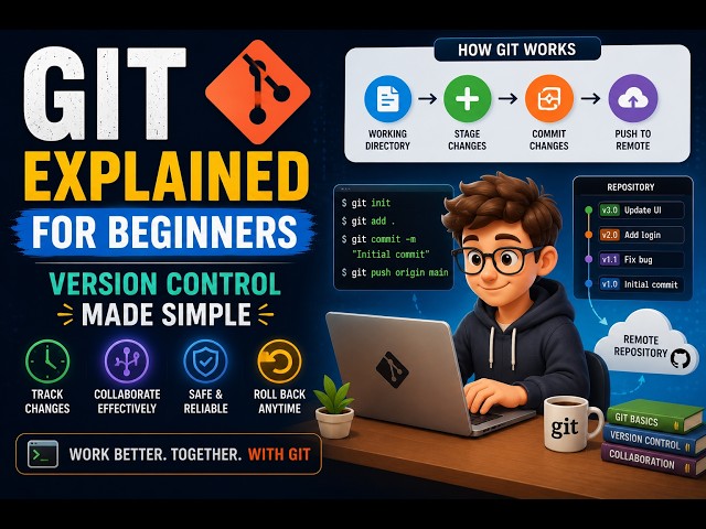 Git Explained for Beginners | Version Control Made Simple
