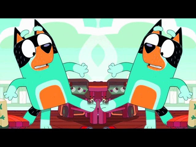 Bluey Effects: The BUG ATTACKED Bandit! 🤣🦟😱 (Sponsored By Klasky Csupo Effects)