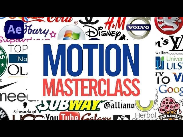 Motion Graphics Masterclass (3 Hours) – Complete After Effects Training for Beginners to Pros