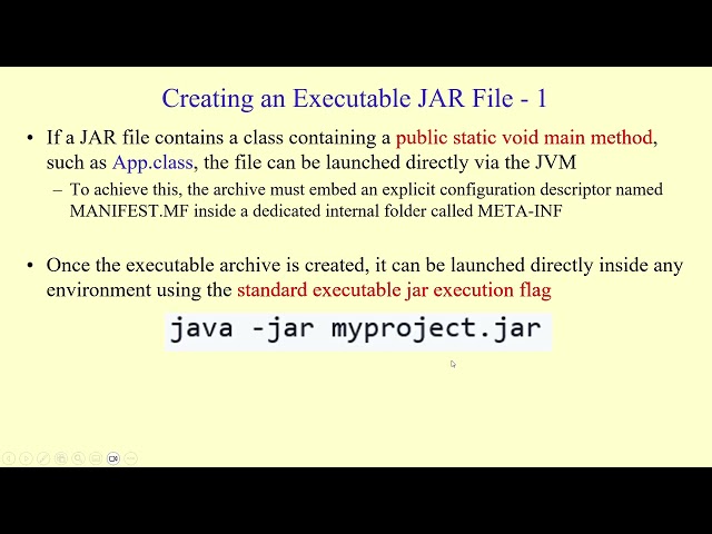 Packaging Java Code in Jar files: Why and how to create a Jar file