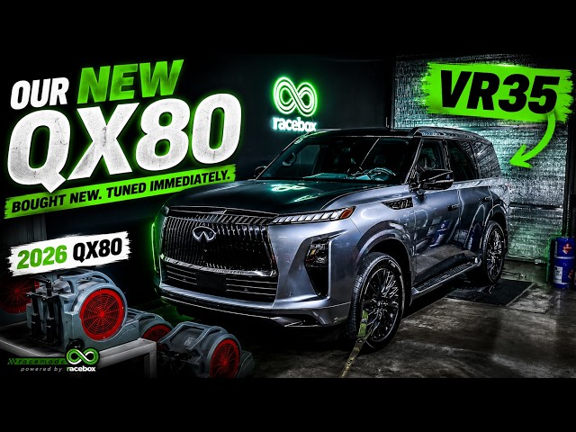 We Bought a Brand New 2026 QX80... Then Tuned It Immediately! VR35 Breakdown + Review