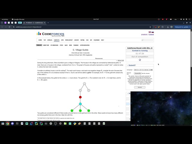 Codeforces Round 1106 (Div. 2) Solving Recording