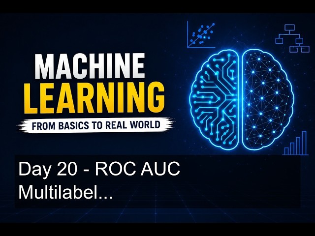 Day 20 - ROC AUC Multilabel Classification