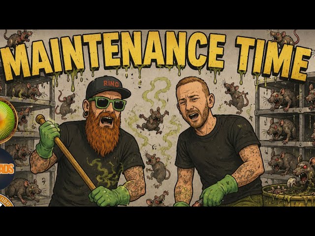 Snake room maintenance
