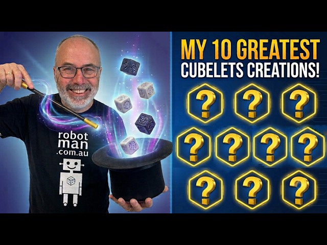 10 Cubelets robots I love making!