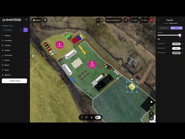 Navigate Map Interface