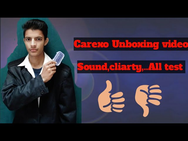 carexo mic | full unboxing & sound test video | #ActiveGuide