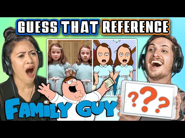 GUESS THAT FAMILY GUY REFERENCE CHALLENGE | FBE Staff Reacts
