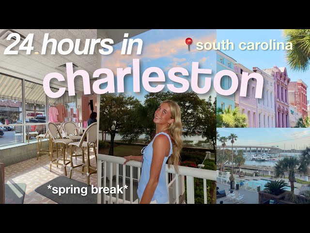 24 HOURS in CHARLESTON *spring break vlog 2026*