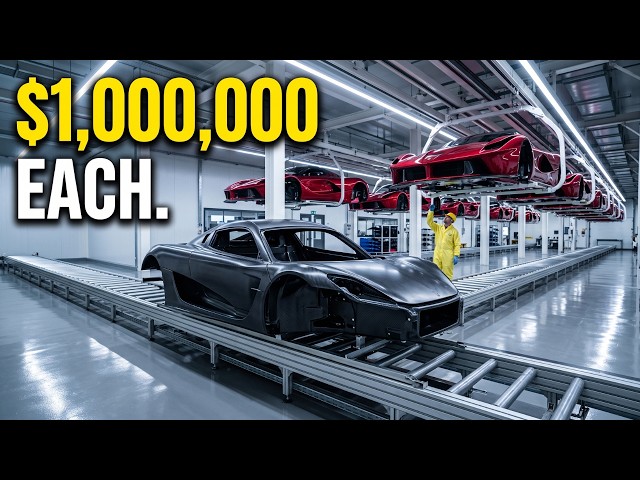 Inside the Sports Car Factory – (Full Process) How Million-Dollar Hypercars Are Made
