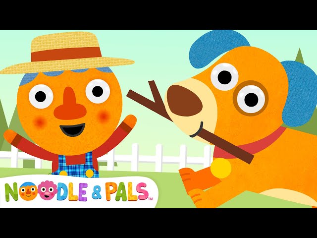 BINGO 🐶 | Move Along To The Song! | Noodle & Pals Nursery Rhymes for Kids!